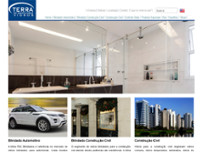 Screenshot for http://www.terradesantacruzvidros.com.br