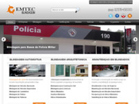 Screenshot for http://www.emtecblindagem.com.br