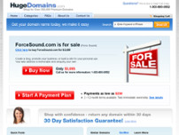 Screenshot for http://www.forcesound.com