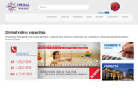 Screenshot for http://www.divinalvidros.com.br