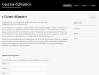 Screenshot for http://www.galeriadequadros.com.br