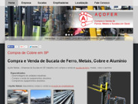 Screenshot for http://www.acofermetais.com.br