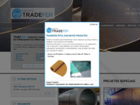 Screenshot for http://www.tradefer.com.br