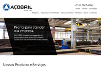 Screenshot for http://www.acobril.com.br