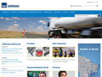 Screenshot for http://www.gerdau.com.br