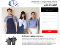 Screenshot for http://trajesuniart.com.br/lp/uniformes-para-empresas