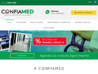 Screenshot for https://www.confiamed.com.br/