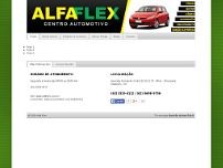 Screenshot for www.alfaflex.com.br