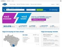 Screenshot for www.catho.com.br