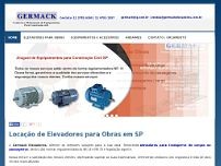 Screenshot for germackelevadores.com.br