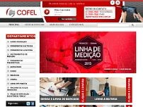 Screenshot for www.cofel.com.br