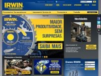 Screenshot for www.irwin.com.br
