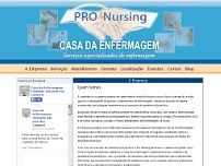 Screenshot for www.pronursing.com.br