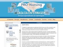 Screenshot for www.pronursing.com.br
