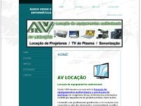 Screenshot for www.avlocacao.com.br
