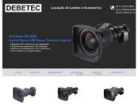 Screenshot for www.debetec.com.br