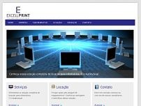 Screenshot for www.excellprint.com.br