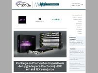 Screenshot for www.tecnologiamusical.com.br
