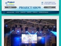 Screenshot for www.projectshow.com.br