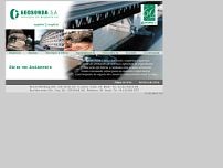 Screenshot for www.geosonda.com.br
