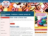 Screenshot for www.docesvaz.com.br