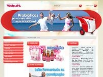 Screenshot for www.yakult.com.br