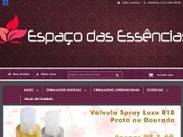 Screenshot for www.espacodasessencias.com.br