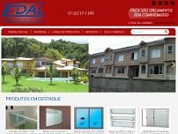 Screenshot for www.edalesquadrias.com.br