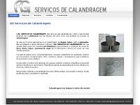 Screenshot for www.agcaldeiraria.com.br