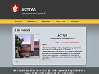 Screenshot for www.activaequipamentos.com.br