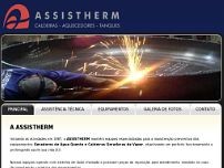 Screenshot for www.assistherm.com.br