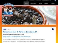 Screenshot for www.casadonortebaiaodedois.com.br