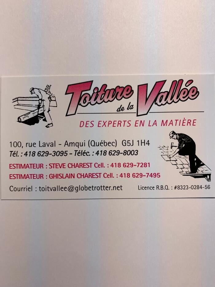 Images Toiture de la Vallée Inc