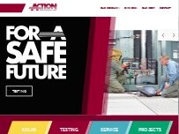 Website Screenshot Action Electrical