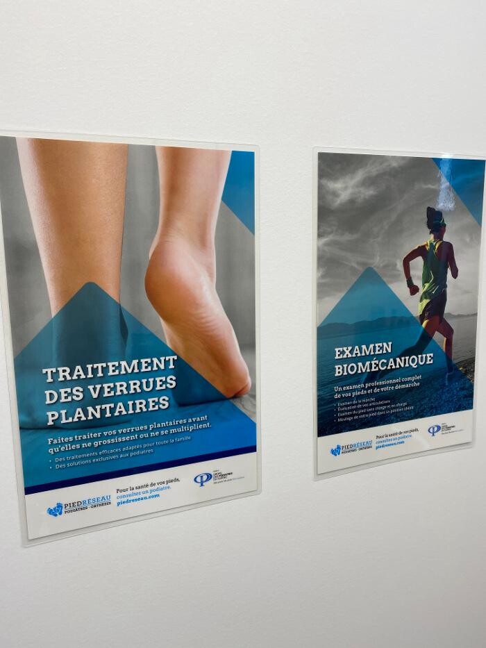 Images PiedRéseau Sainte-Dorothée - Podiatres et orthèses
