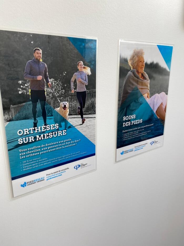 Images PiedRéseau Sainte-Dorothée - Podiatres et orthèses