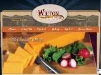 Website Screenshot Wilton Cheese Factory
