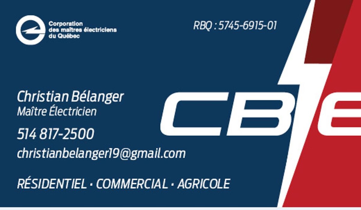 Images Christian Bélanger Électrique Inc