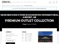 Website Screenshot DSW Designer Shoe Warehouse