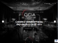 Website Screenshot GCIA Évènements