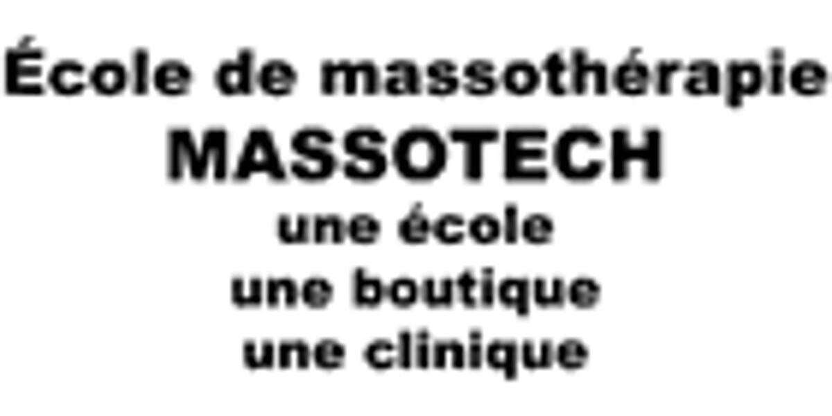 École de Massothérapie MASSOTECH Logo