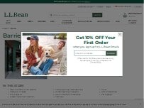 Website Screenshot L.L.Bean