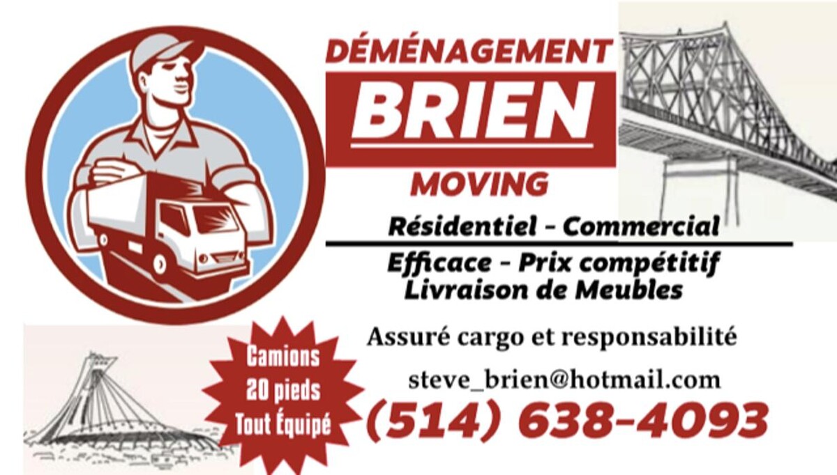 Images Déménagement Brien Moving