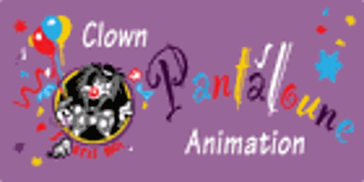 Pantaloune Clown Animation Logo