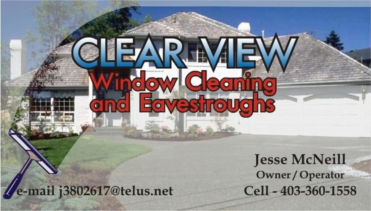 Images Clearview Window Cleaning & Eavestroughs