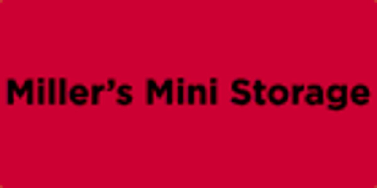 Miller's Mini Storage Units Logo