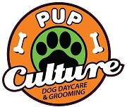 Pup Culture Dog Daycare Logo