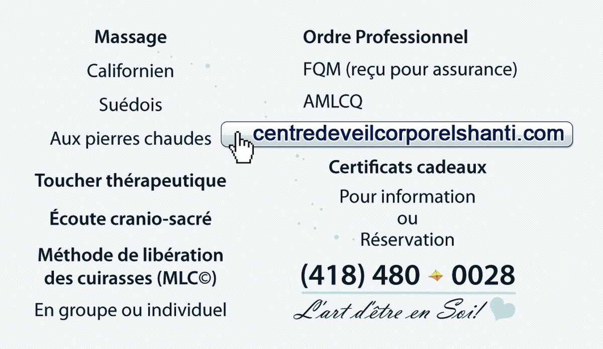 Images Centre d'Éveil Corporel Shanti - Chantale Bouchard