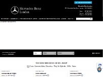 Website Screenshot Mercedes-Benz London