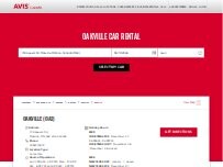 Website Screenshot Avis Car Rental